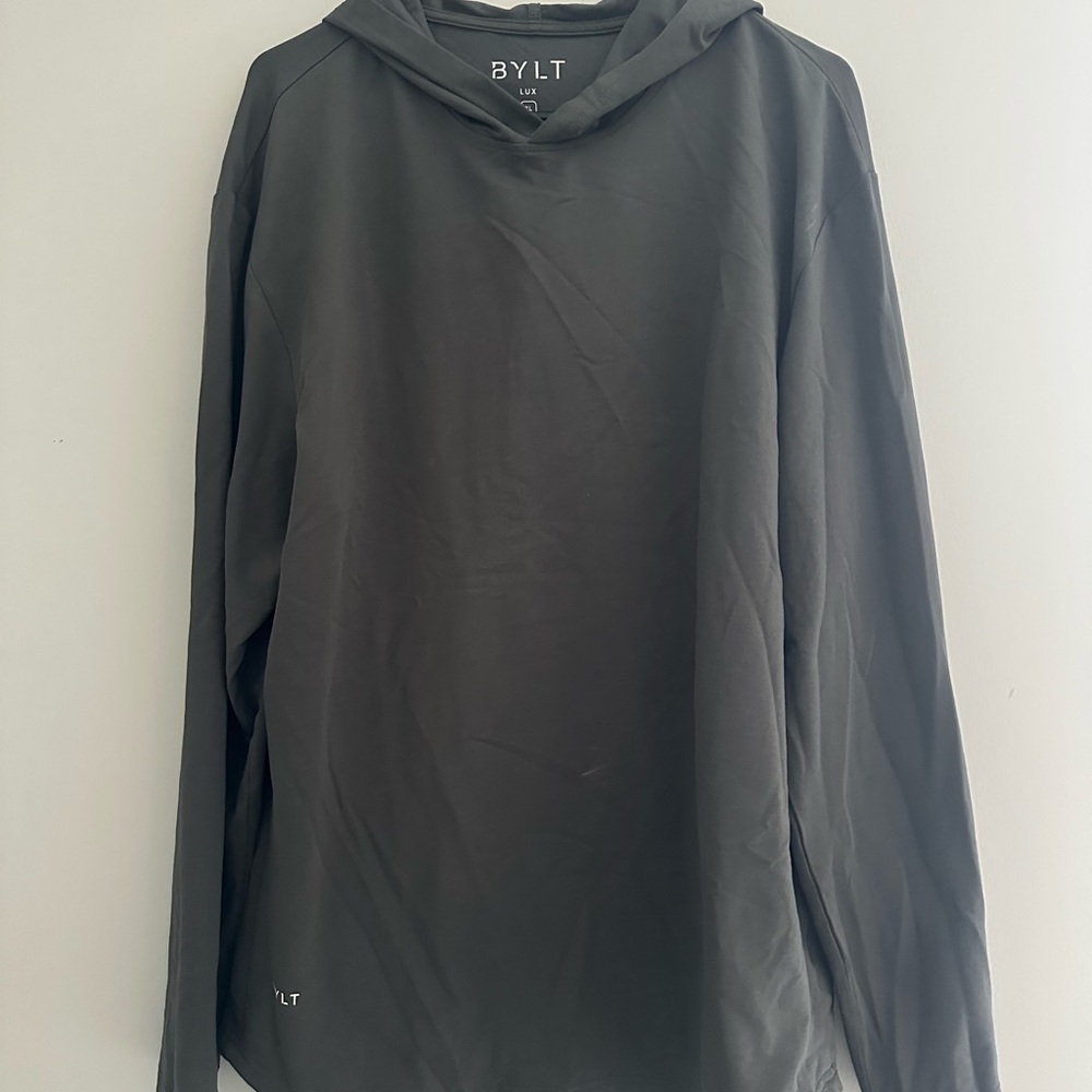 BYLT Basics Men's Charcoal Gray Hoodie